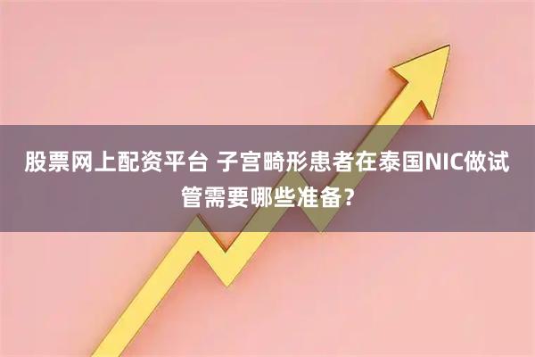 股票网上配资平台 子宫畸形患者在泰国NIC做试管需要哪些准备？